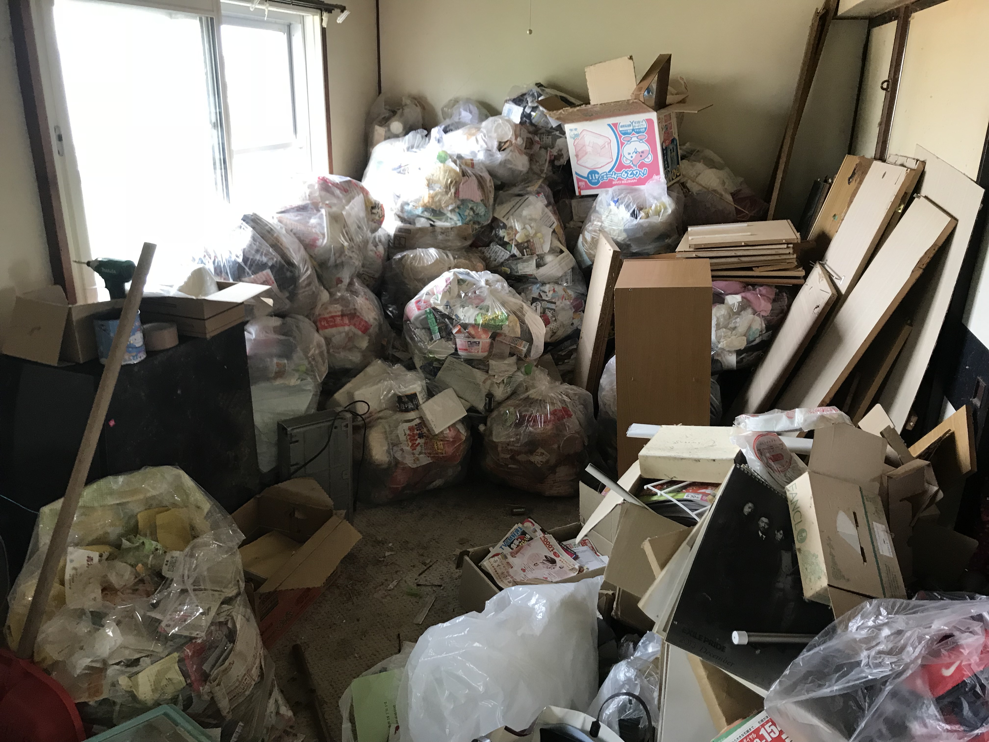 札幌市内でゴミ屋敷清掃を行う便利屋